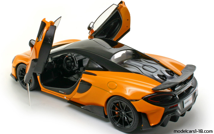 2018 - McLaren 600LT Solido 1/18 (Orange / Black) Opening parts