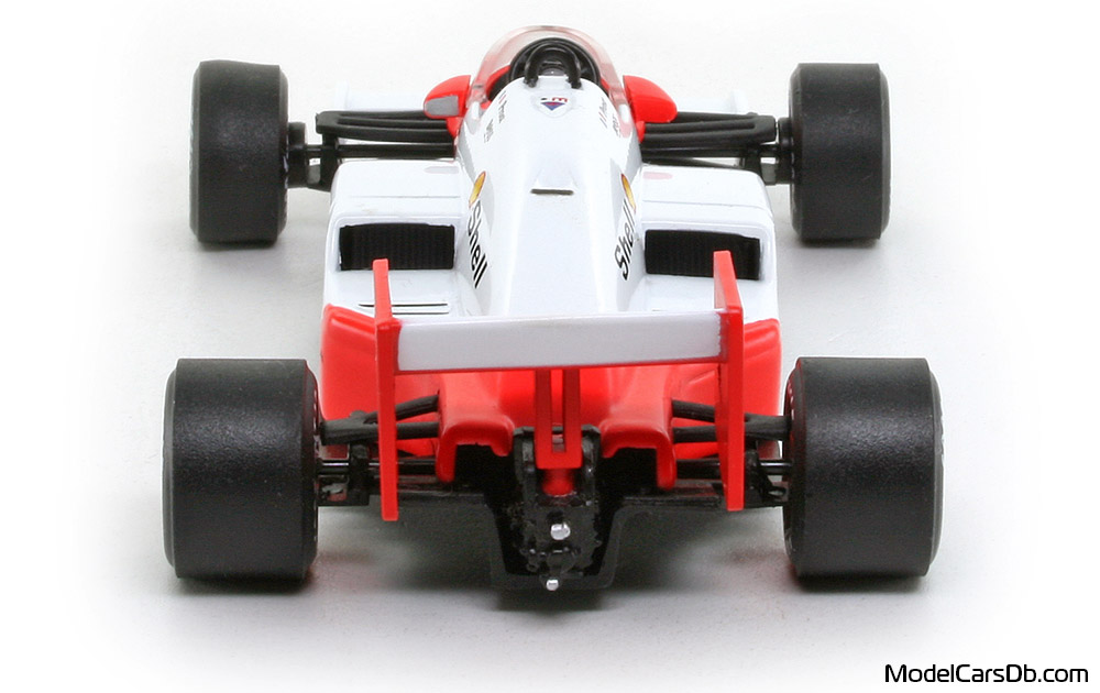 1986 - McLaren Porsche MP4-2C RBA Collectibles 1/43 (White / Red) Rear end