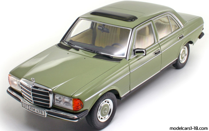 1976 - Mercedes 240 D (W123) Revell 1/18 - Передняя левая сторона