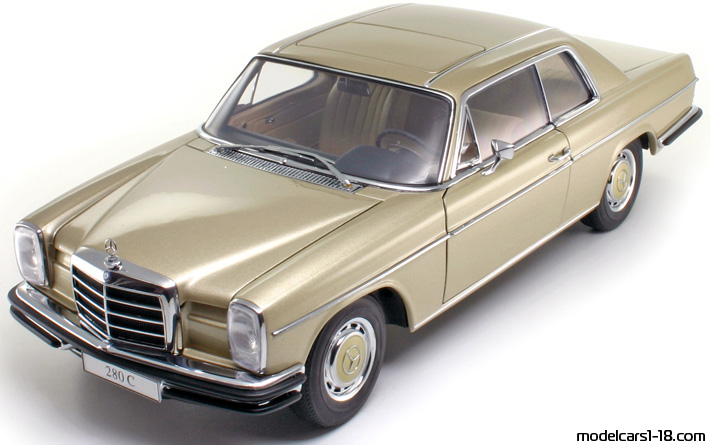 1971 - Mercedes 280 C (W114) AutoArt 1/18 - Vorne linke Seite