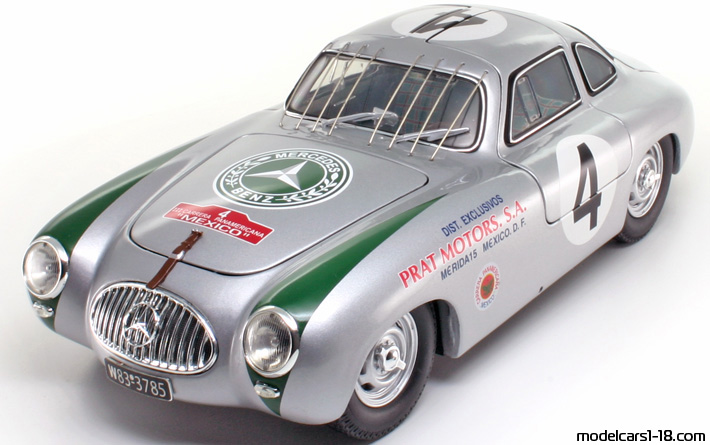 1952 - Mercedes 300 SL (W194) Ricko 1/18 - Vorne linke Seite