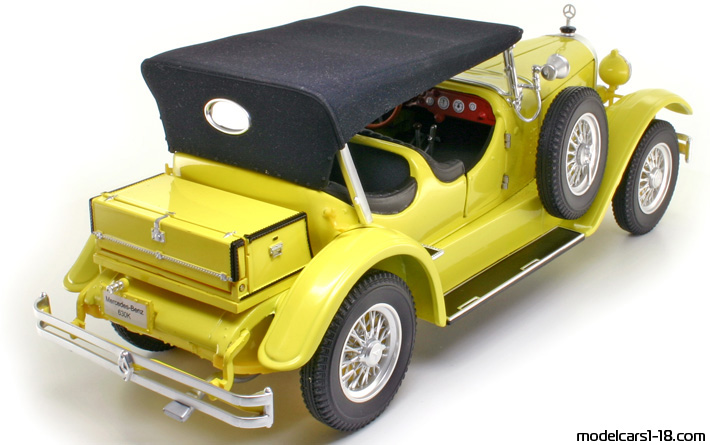 1927 - Mercedes 630 K Ricko 1/18 (Gelb) Hinten rechte seite