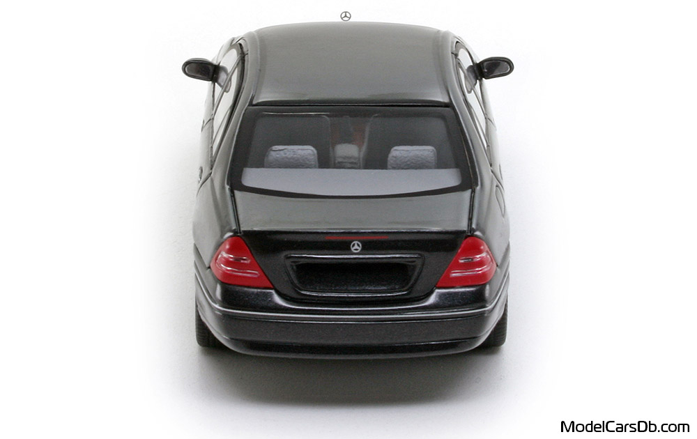 2000 - Mercedes C 320 (W203) Schuco 1/43 (Grey) Rear end