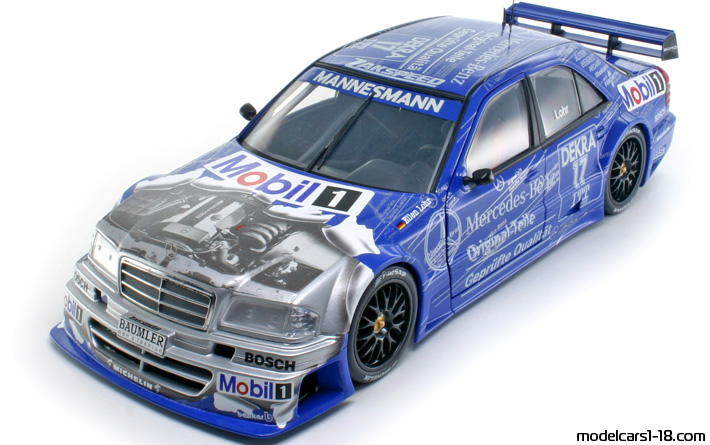 1995 - Mercedes C DTM (W202) UT 1/18 - Vorne linke Seite