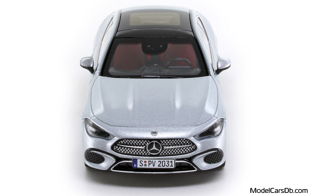 2024 - Mercedes CLE 300 (C236) Norev 1/43 (White) Front end