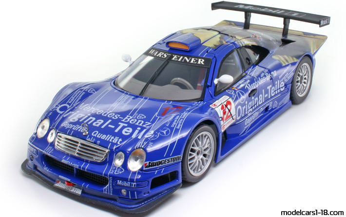 1998 - Mercedes CLK GTR, Maisto  1/18