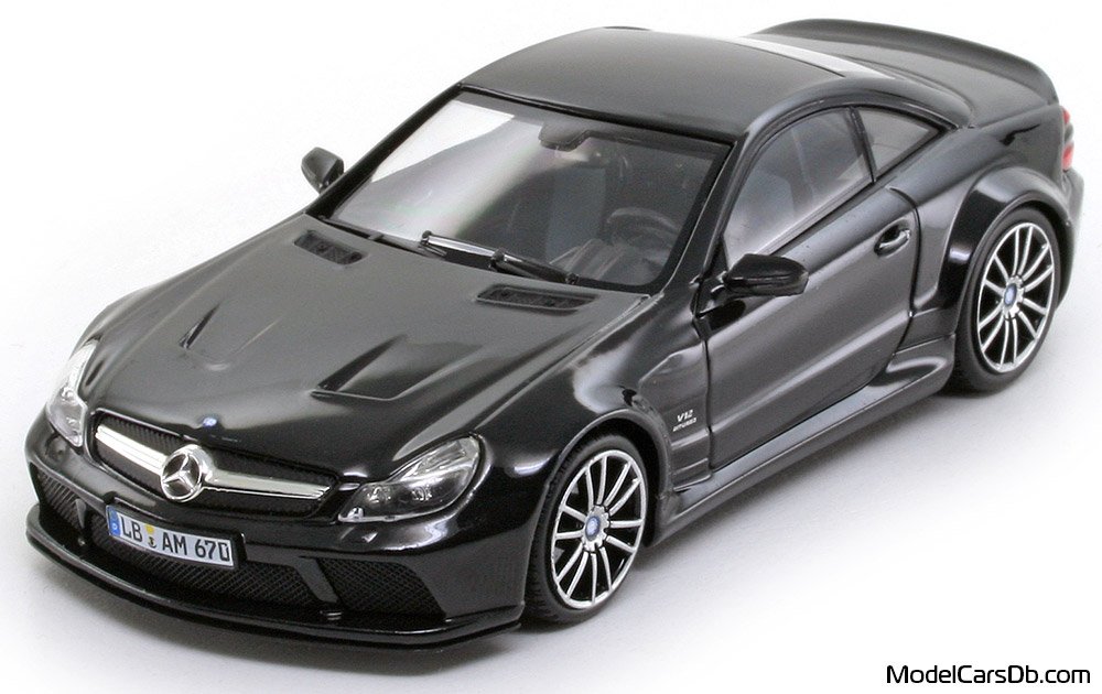 Mercedes SL 65 AMG Black Series (R230) (coupe) 2009 Minichamps 1:43