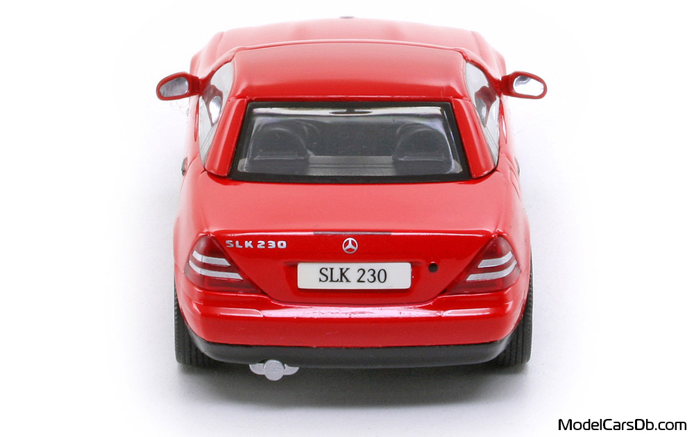 1997 - Mercedes SLK 230 (R170) Herpa 1/43 (Rot) Heck