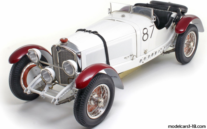 1931 - Mercedes SSKL Caracciola (W06) CMC 1/18 - Vorne linke Seite