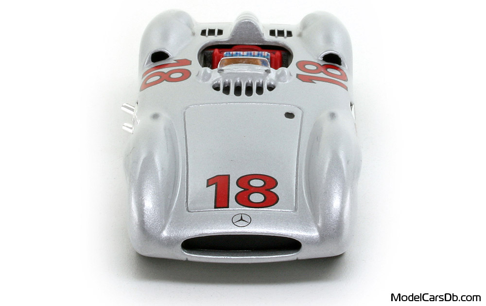 1954 - Mercedes W196 Monza RBA Collectibles 1/43 (Silver) Front end