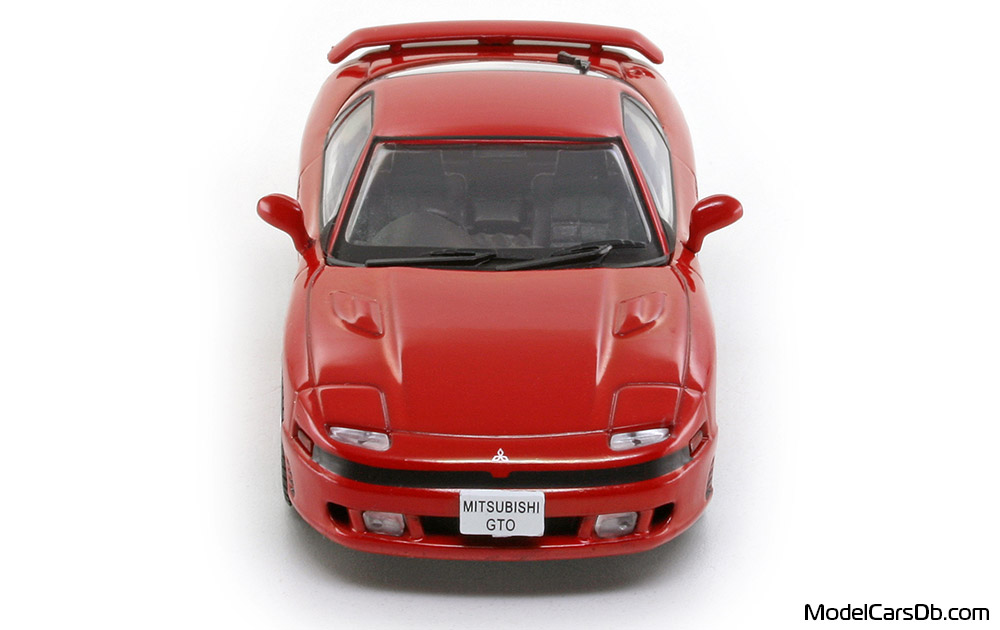 1990 - Mitsubishi 3000 GTO Norev 1/43 (Red) Front end