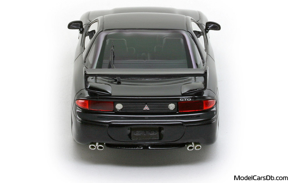 1998 - Mitsubishi GTO Twin Turbo Hi-Story 1/43 (Black) Rear end