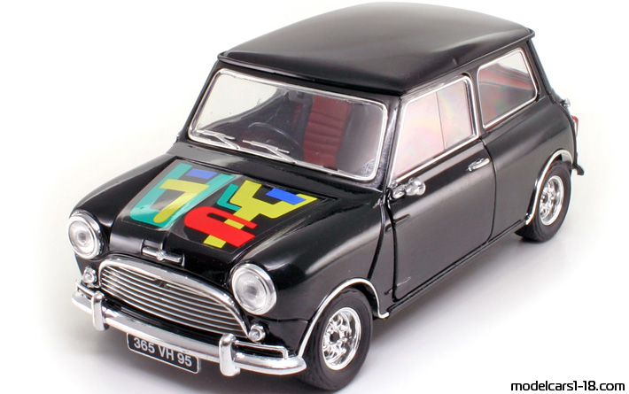 1964 - Morris Mini Cooper S Solido 1/16 - Vorne linke Seite