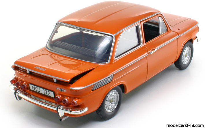 1968 - NSU TTS Revell 1/18 (Orange) Hinten rechte seite