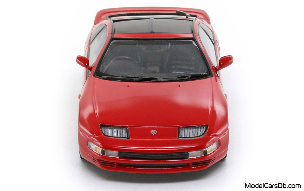 1989 - Nissan 300ZX Twin Turbo (Z32) Kyosho 1/43 (Rot) Front