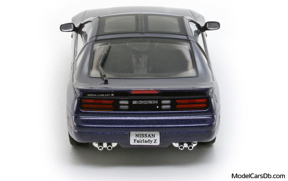 1989 - Nissan 300ZX Twin Turbo (Z32) Norev 1/43 (Blue) Rear end