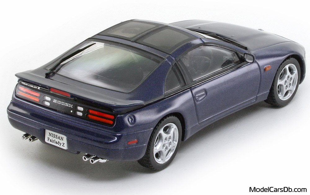 1989 - Nissan 300ZX Twin Turbo (Z32) Norev 1/43 (Blue) Rear right side