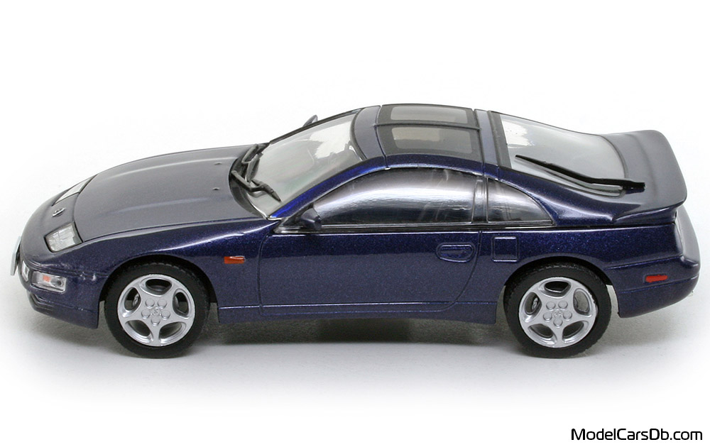 1989 - Nissan 300ZX Twin Turbo (Z32) Norev 1/43 (Blue) Side