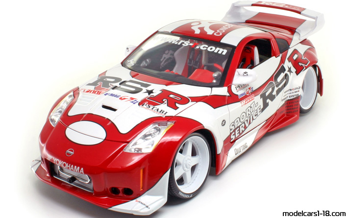 2003 - Nissan 350Z (Z33) Jada Toys 1/18 - Передняя левая сторона