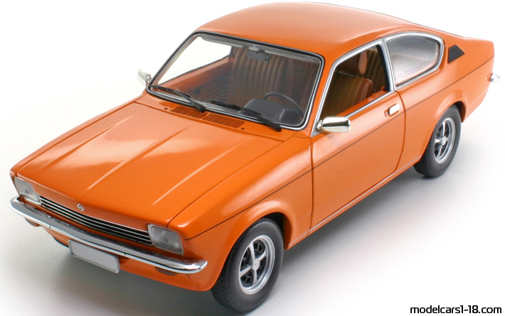 1976 - Opel Kadett C Coupe Minichamps 1/18 - Предна лява страна