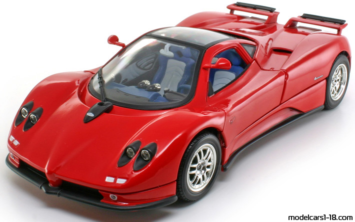 Pagani Zonda C12 (coupe) 1999 Motor Max 1/18 - Details