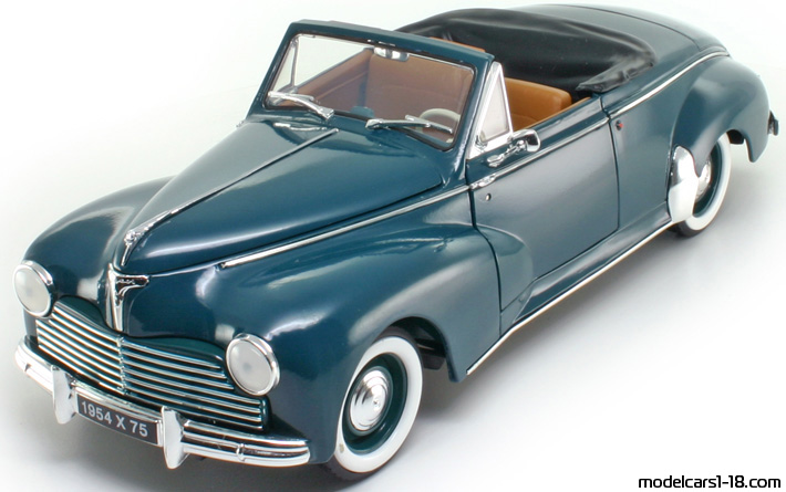 1954 - Peugeot 203 Solido 1/18 - Vorne linke Seite