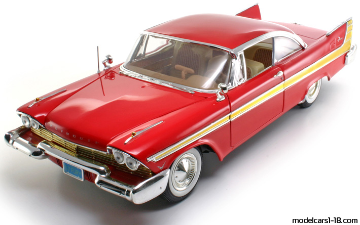 1957 - Plymouth Fury Anson 1/18 - Vorne linke Seite