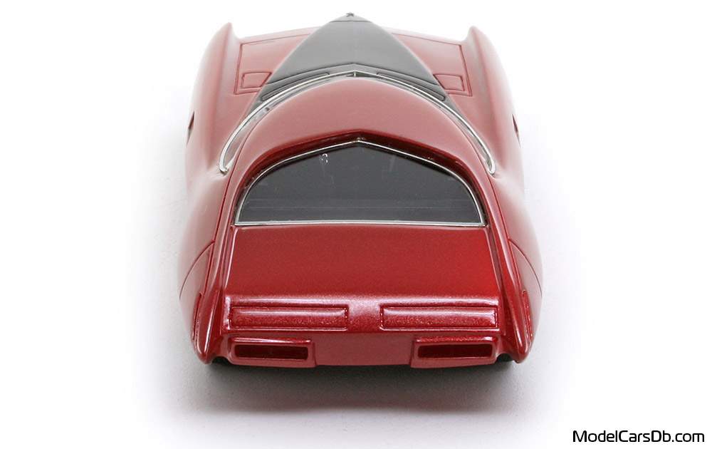 1969 - Pontiac Cirrus Concept Matrix Scale Models 1/43 (Brown / Black) Rear end