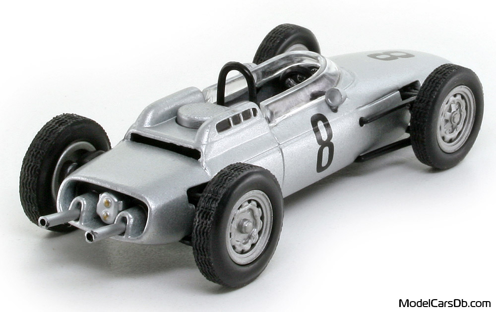 1962 - Porsche 804 RBA Collectibles 1/43 (Silver) Rear right side