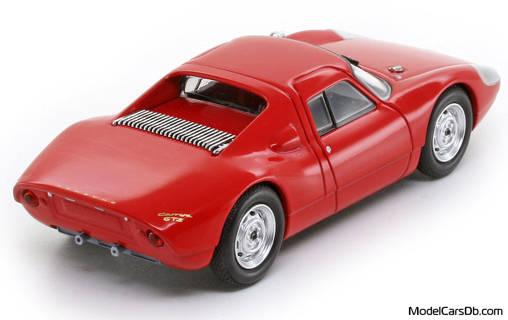 1964 - Porsche 904 Carrera GTS Minichamps 1/43 (Rot) Hinten rechte seite