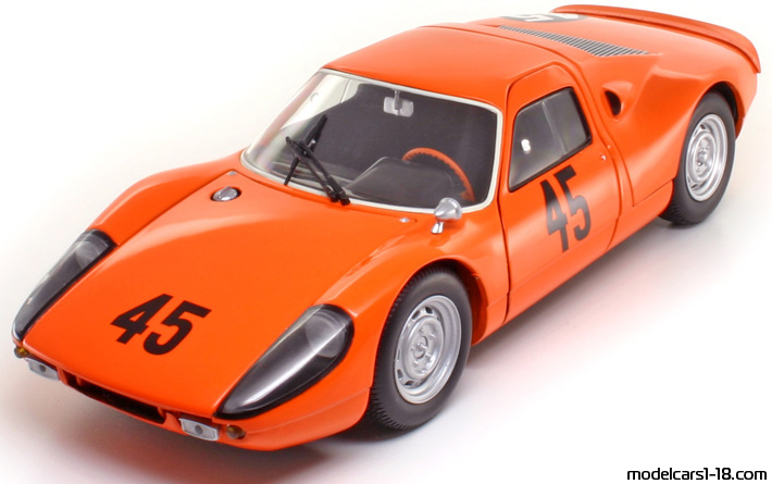 1964 - Porsche 904 Carrera GTS Minichamps 1/18 - Передняя левая сторона