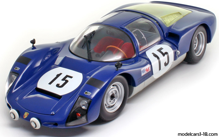 1966 - Porsche 906 Minichamps 1/18 - Vorne linke Seite