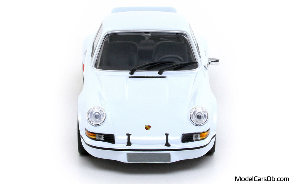 1973 - Porsche 911 Carrera RSR 2.8 Minichamps 1/43 (White / Red) Front end