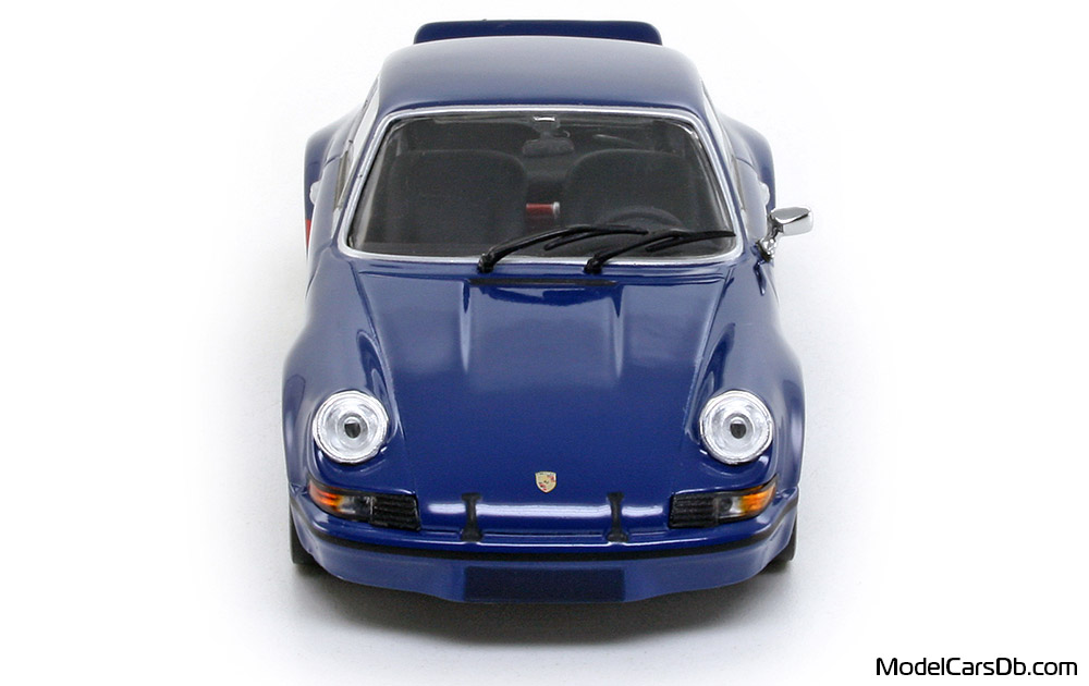 1973 - Porsche 911 Carrera RSR 2.8 Minichamps 1/43 (Blue / Kрасный) Спереди