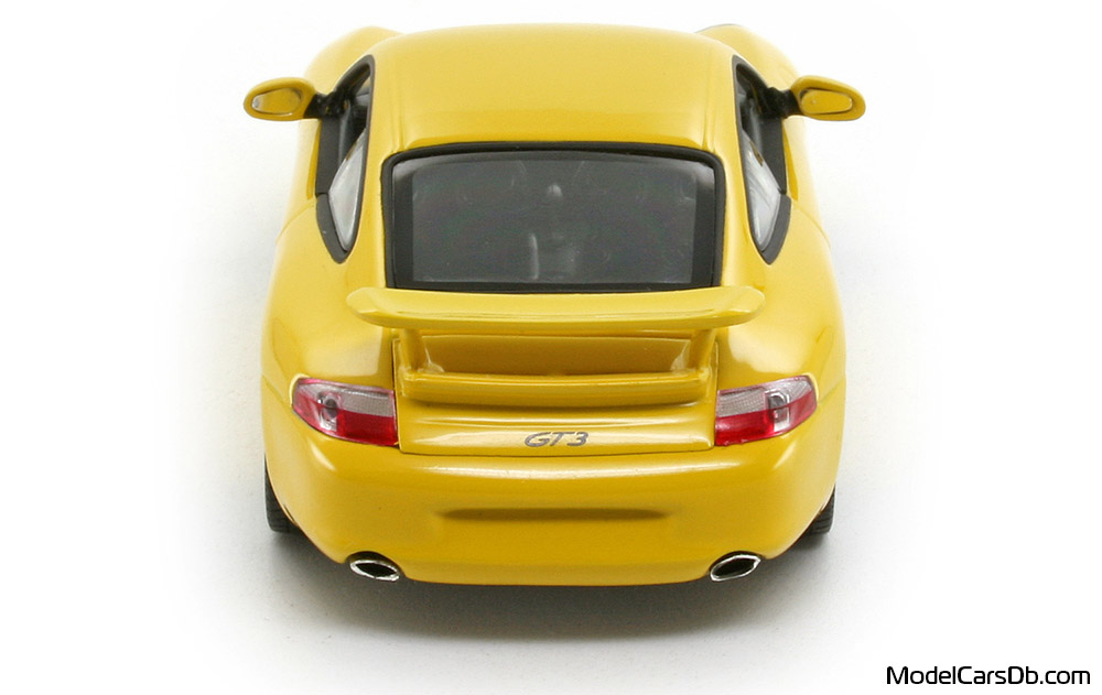 2003 - Porsche 911 GT3 (996) Minichamps 1/43 (Yellow) Rear end