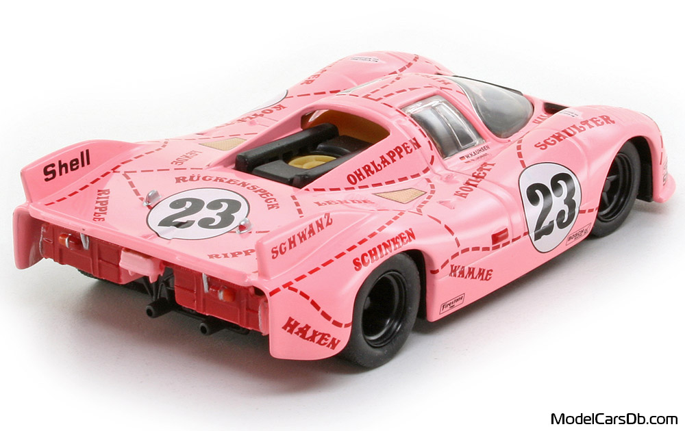 1971 - Porsche 917/20 Pink Pig High Speed 1/43 (Rosa / Weiß) Hinten rechte seite
