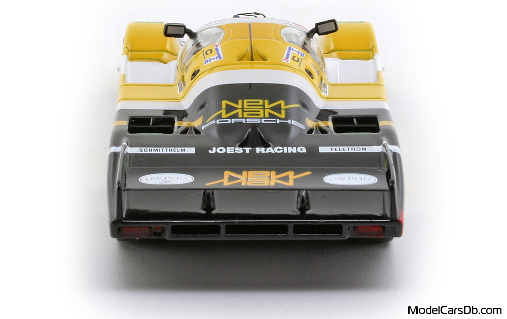 1984 - Porsche 956 LH Hachette 1/43 (Gelb / Schwarz) Heck