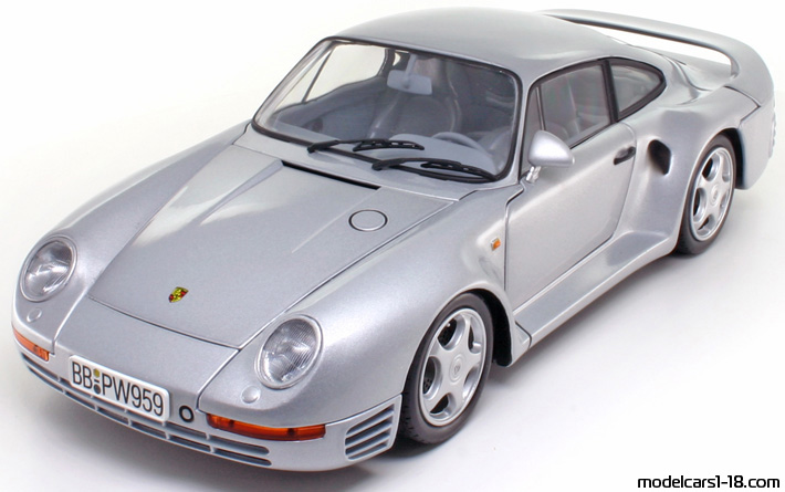 1986 - Porsche 959 Exoto 1/18 - Vorne linke Seite