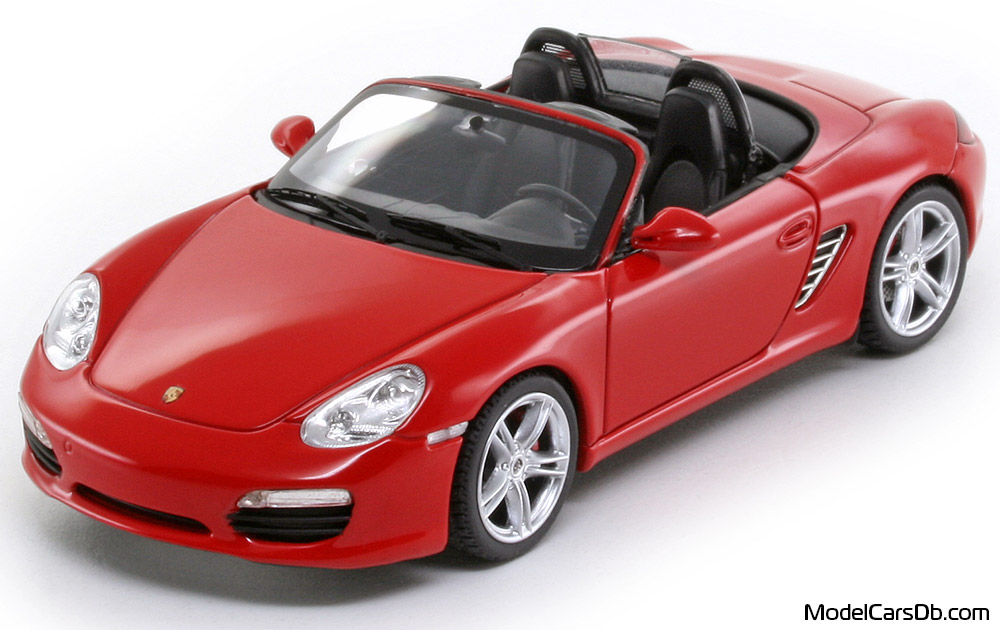 2009 - Porsche Boxster S (987) Schuco 1/43 - Front left side