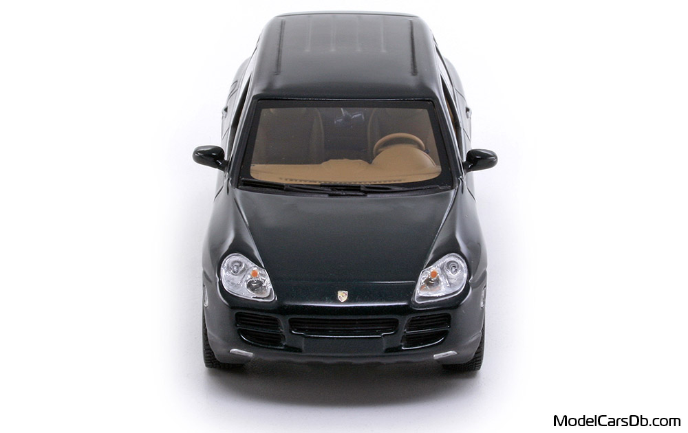 2002 - Porsche Cayenne S (9PA) Minichamps 1/43 (Blau) Front
