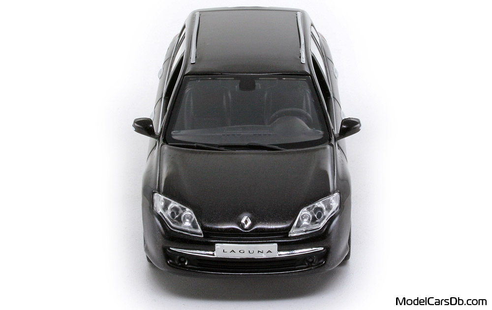 2007 - Renault Laguna Norev 1/43 (Schwarz) Front