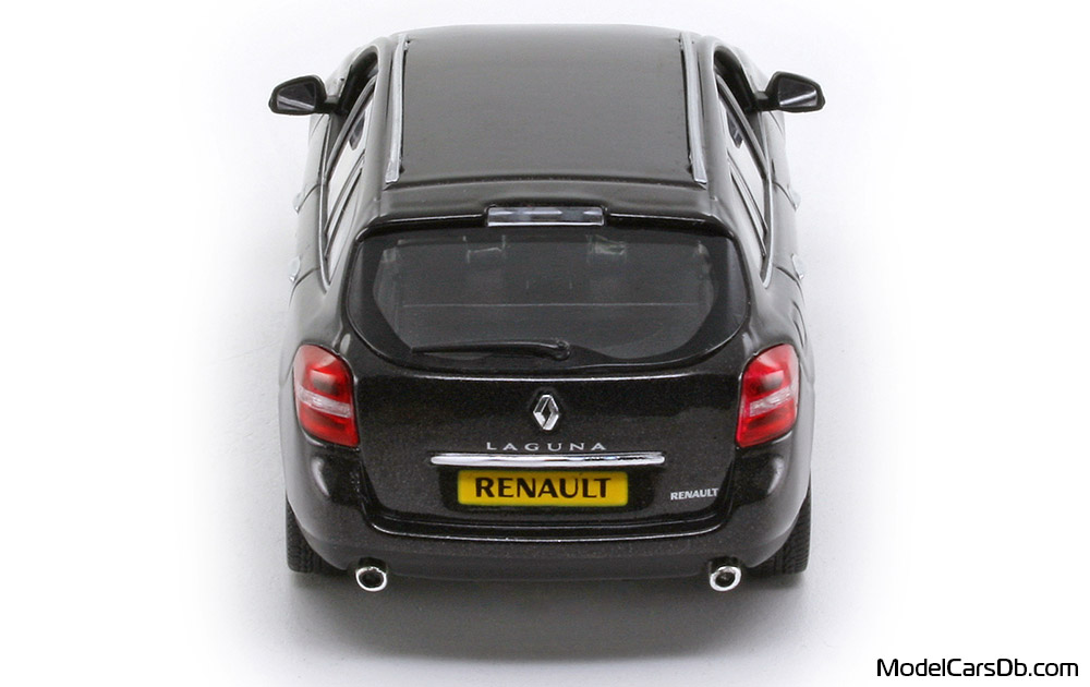 2007 - Renault Laguna Norev 1/43 (Schwarz) Heck