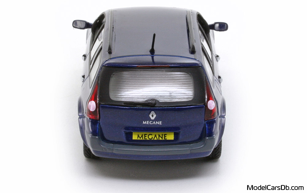 2003 - Renault Megane Estate Eligor 1/43 (Blau) Heck