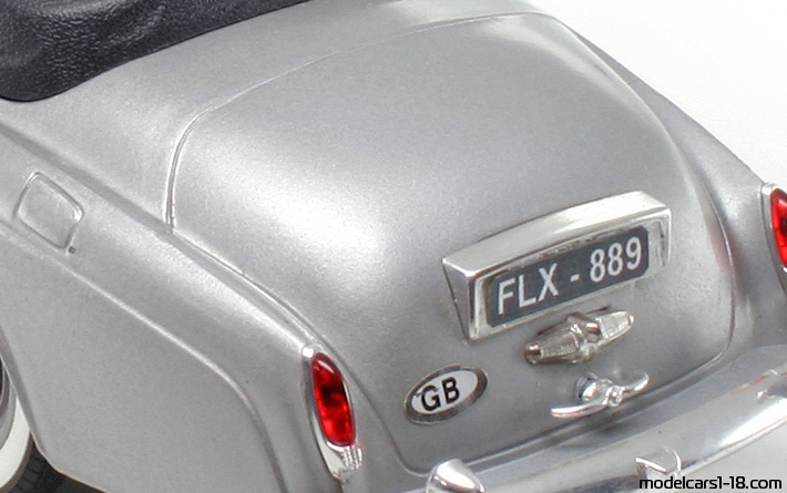 1959 - Rolls Royce Silver Cloud II Solido 1/20 (Silver / Black) Other details