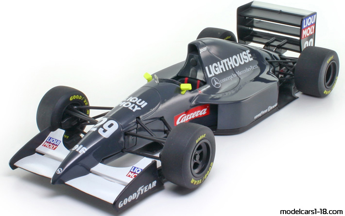 1993 - Sauber Ilmor C12 Minichamps 1/18 - Vorne linke Seite