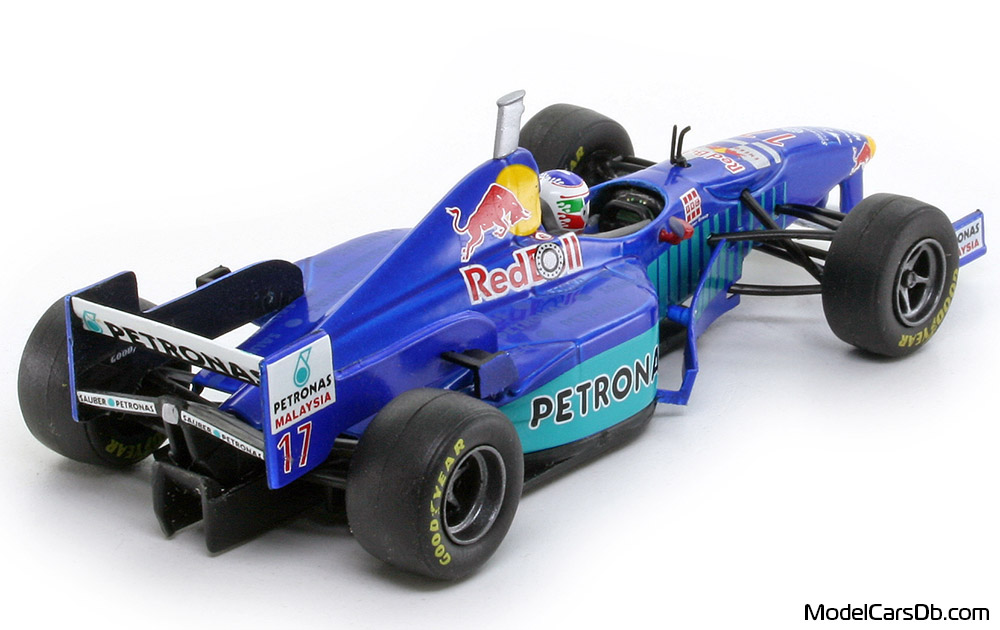 1997 - Sauber Petronas C16 Onyx 1/43 (Blue / Grün) Hinten rechte seite