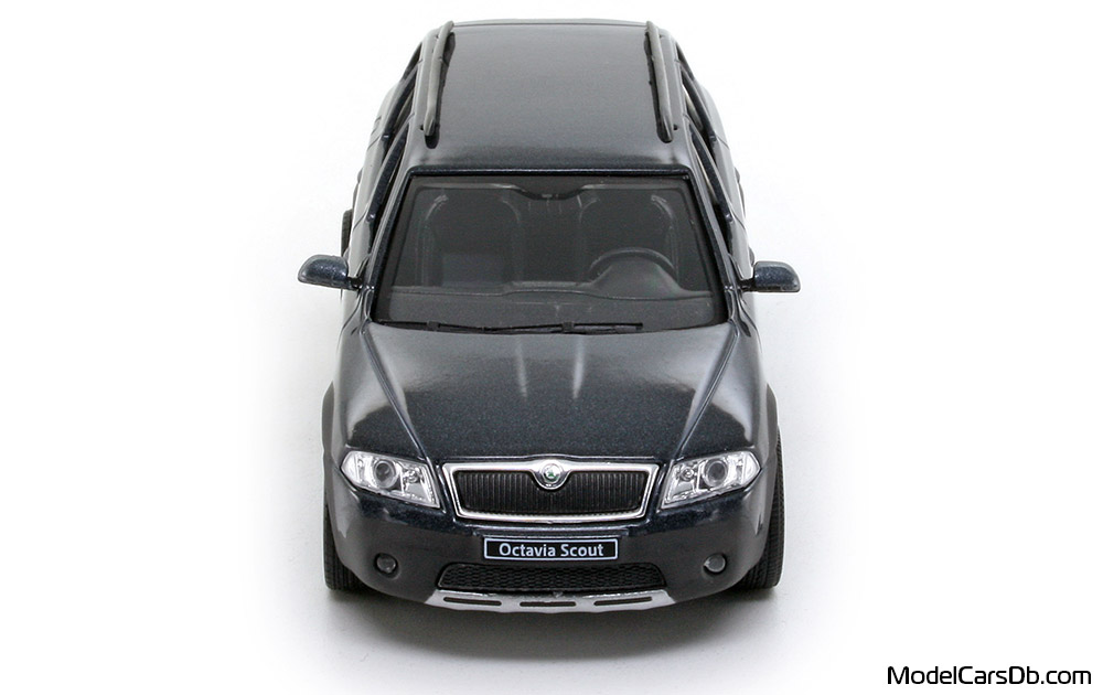 2007 - Skoda Octavia Scout Abrex 1/43 (Grau) Front