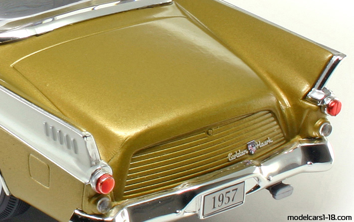 1957 - Studebaker Golden Hawk Anson 1/18 (Yellow / White) Other details