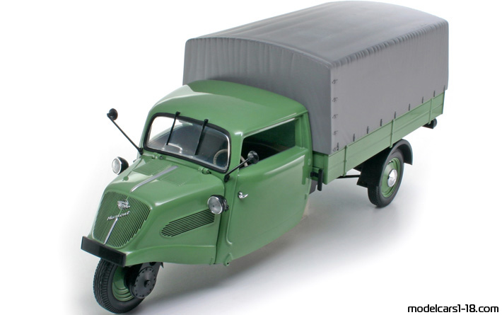 1952 - Tempo Hanseat Minichamps 1/18 - Предна лява страна