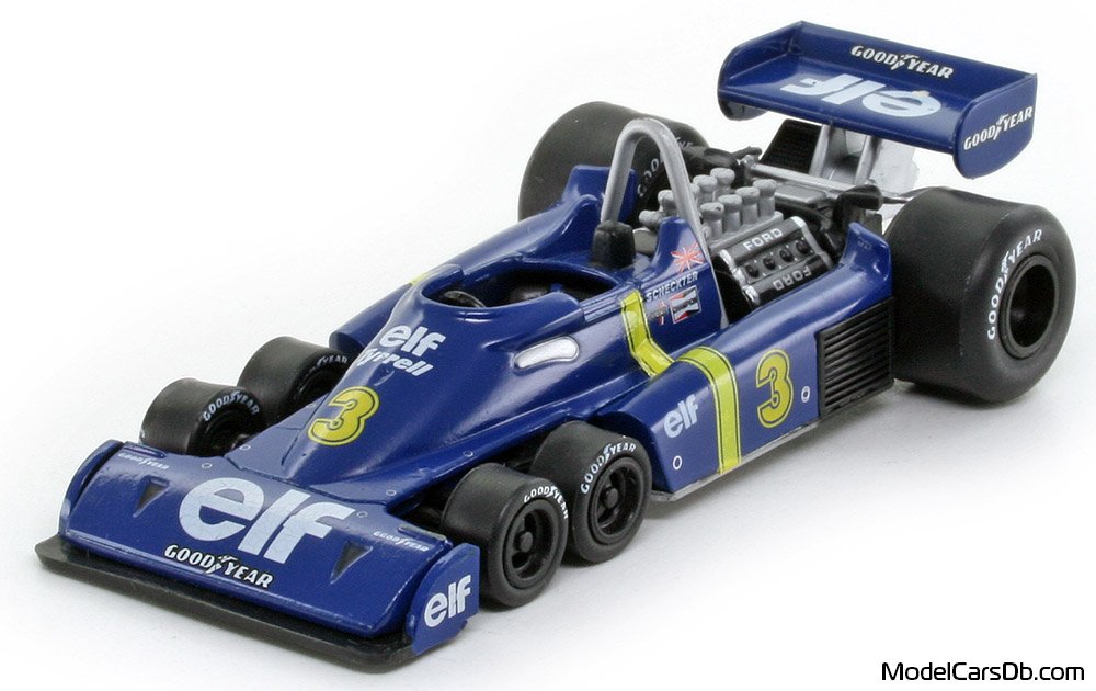 Tyrrell P34 B (bolide) 1976 RBA Collectibles 1:43